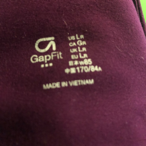 Purple Fitness High Waisted Leggings - Picture 9 of 10